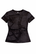 Women's 'Classic Black' Stretch T-Shirt